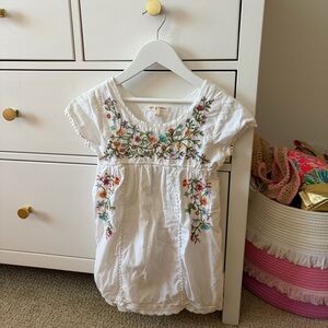 Mimi & Maggie Floral Embroidered Dress Size 5